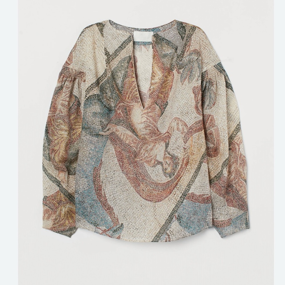 H&M Mosaic patterned  Blouse